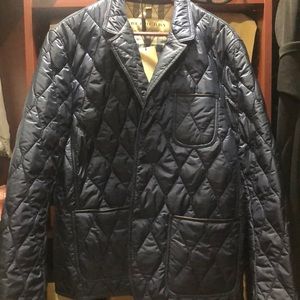 Men’s Burberry quilted blazer jacket